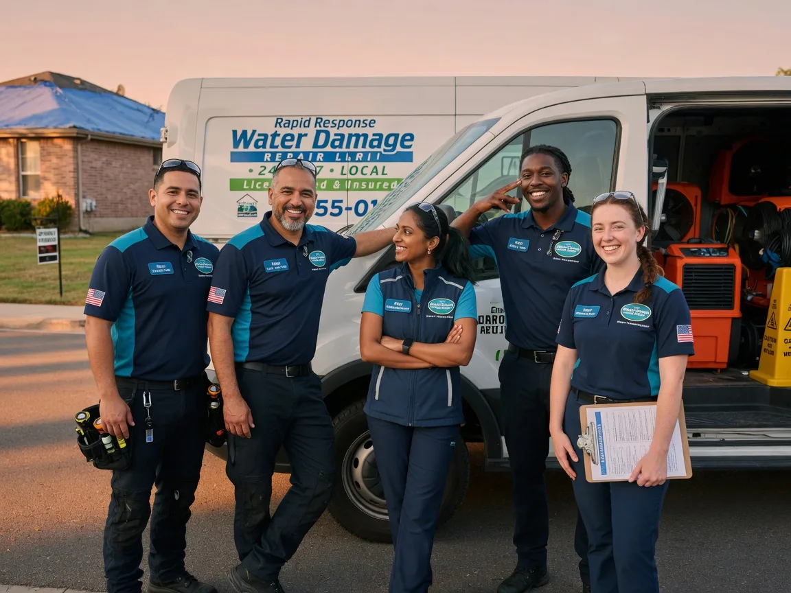 Water Damage Restoration company in Burbank, SD
